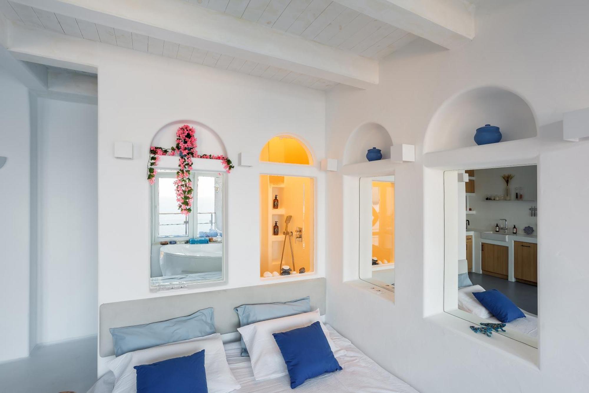 Anna Maria Santorini - Greek Suite & Large Sea Terrace Arcadia Oldenburg Bagian luar foto