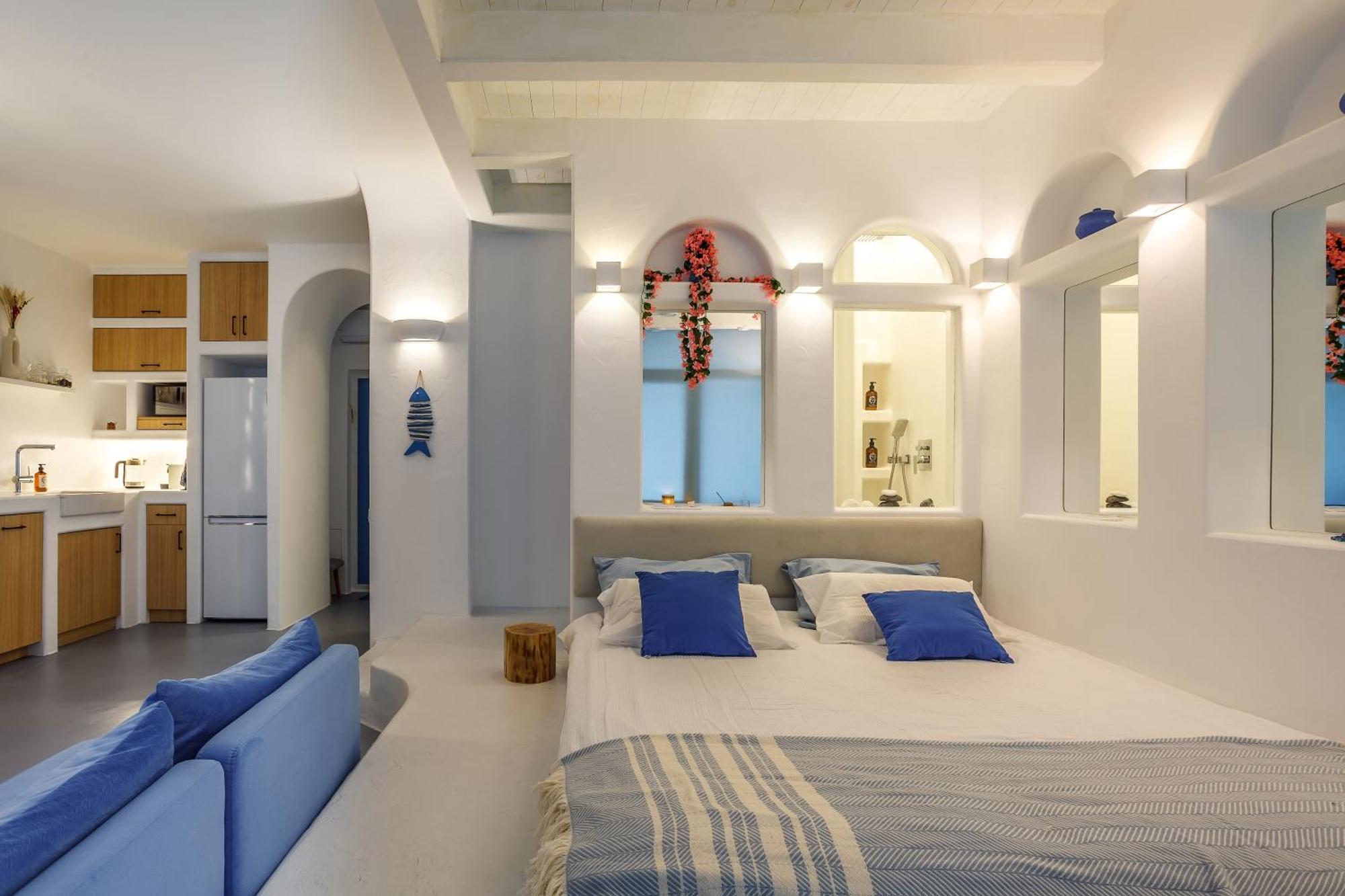 Anna Maria Santorini - Greek Suite & Large Sea Terrace Arcadia Oldenburg Bagian luar foto