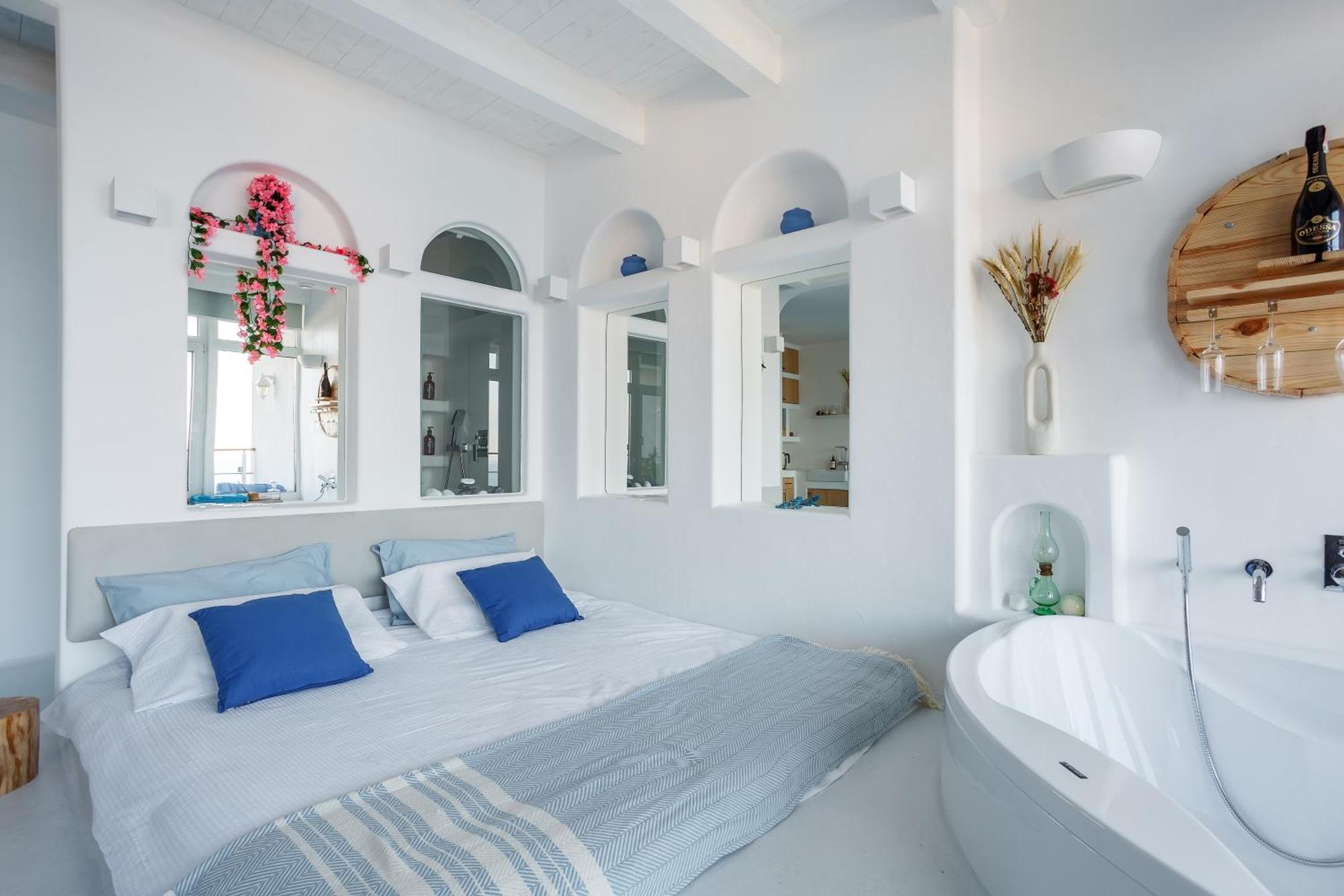 Anna Maria Santorini - Greek Suite & Large Sea Terrace Arcadia Oldenburg Bagian luar foto