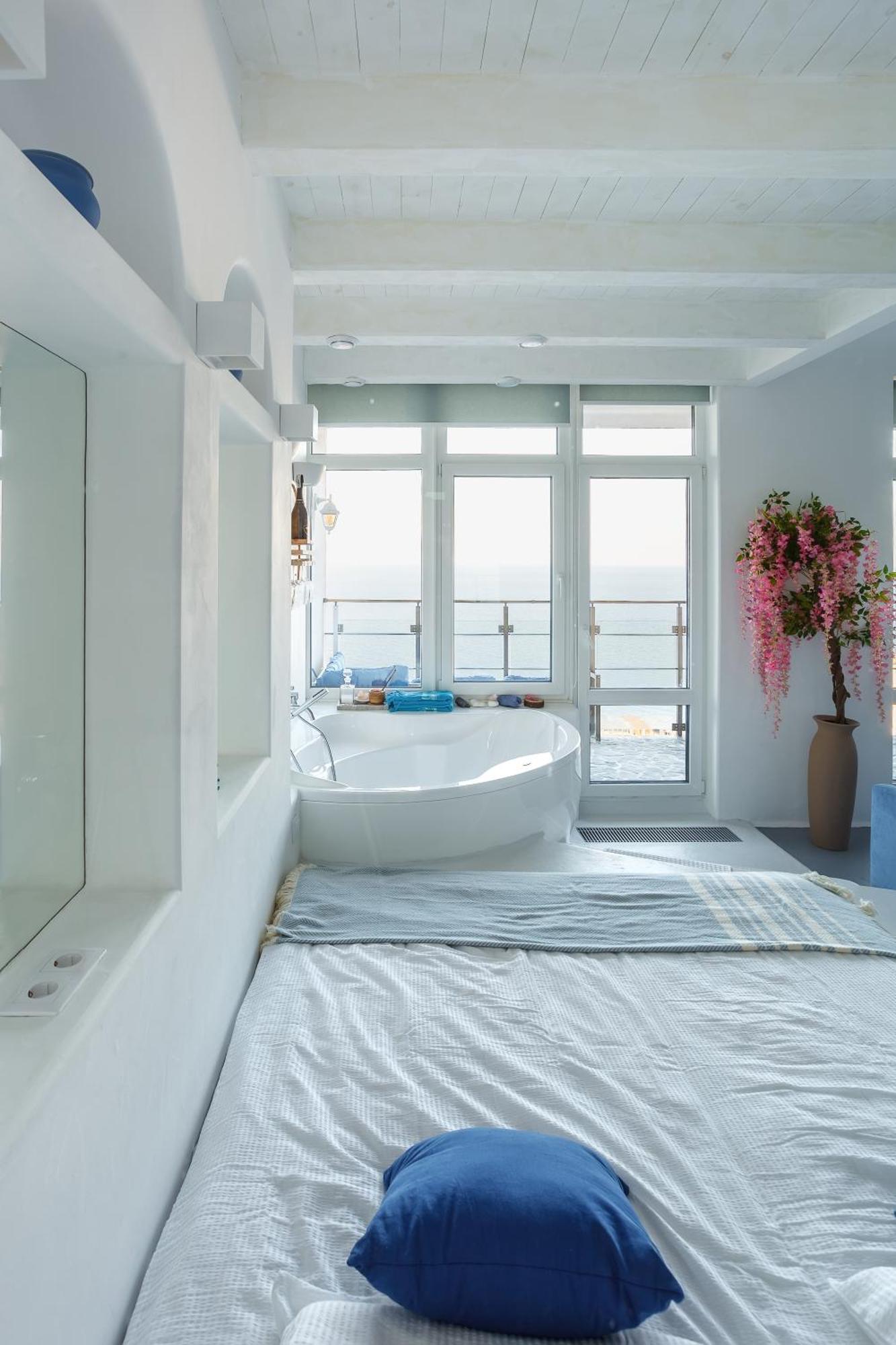 Anna Maria Santorini - Greek Suite & Large Sea Terrace Arcadia Oldenburg Bagian luar foto