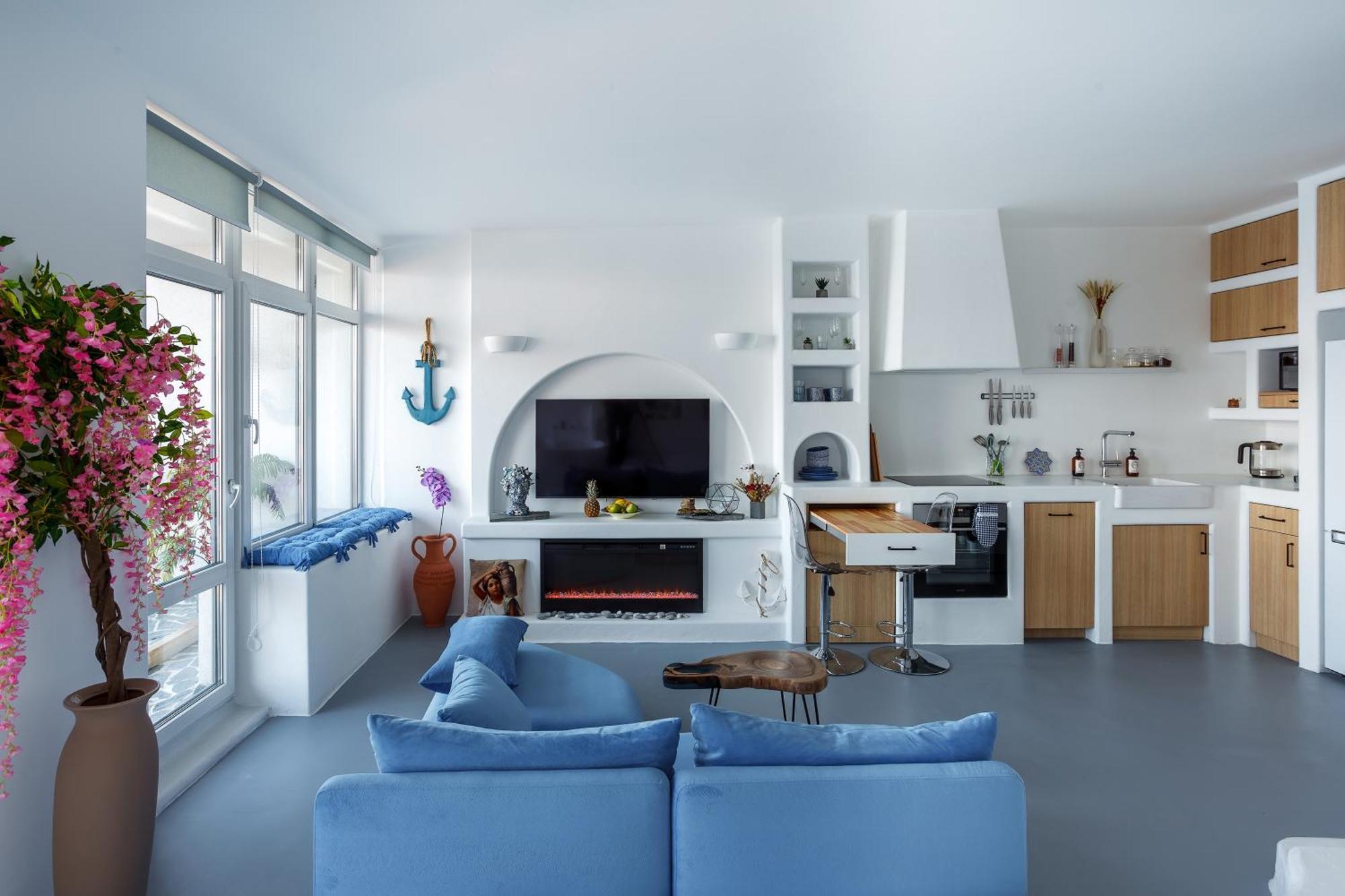 Anna Maria Santorini - Greek Suite & Large Sea Terrace Arcadia Oldenburg Bagian luar foto