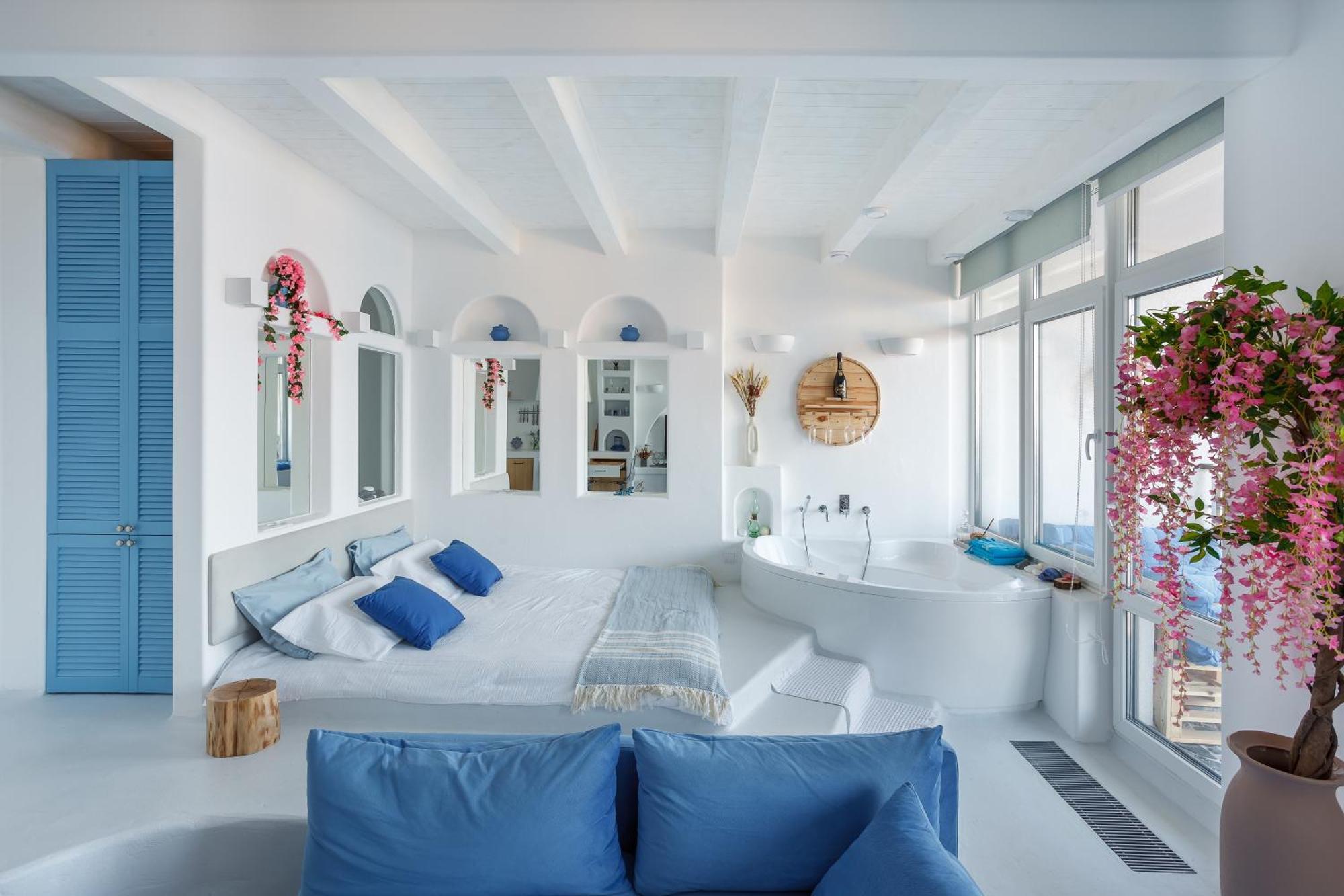 Anna Maria Santorini - Greek Suite & Large Sea Terrace Arcadia Oldenburg Bagian luar foto